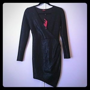 Asymmetrical Wrap Dress